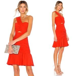 NWT Jill Jill Stuart One Shoulder Mini Dress